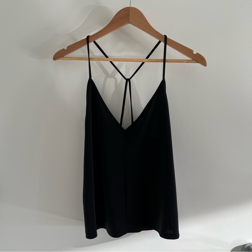 Zara Cross Strap Tank Top Size S